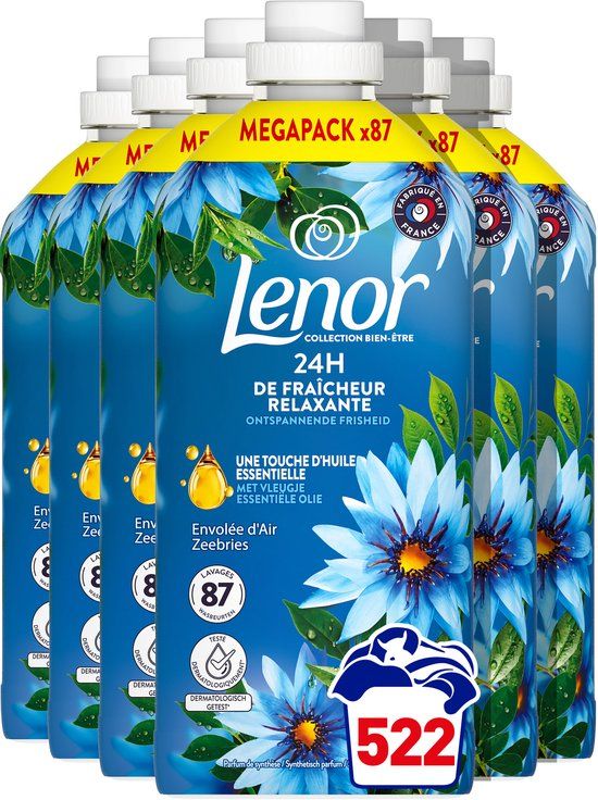 Lenor Wasverzachter Zeebries - 6 x 87 Wasbeurten