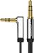 Ugreen - platte - kabel AUX audiokabel 3,5 mm mini-jack 5m zilver