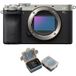 Sony a7CR Étui (Argent) + Pile Kingma 2000mAh (Sony NP-FZ100)
