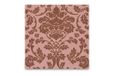 Semy Airlaid servet, duimphine, 40x40 cm, roze/bruin, 1/4 vouw, 1 x 50 stuks