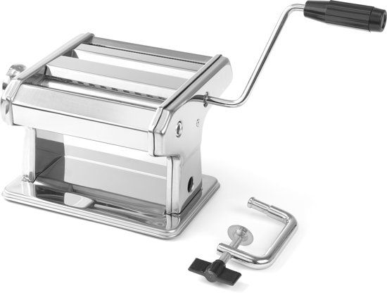 GS Quality Products Pastamachine RVS 2-in-1 - pastaroller / pastasnijder