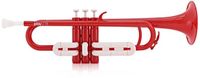 Gear4music playLITE Hybride Trompet Rood