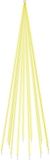 vidaXL Mât de drapeau sapin de Noël 732 LED blanc chaud 500 cm