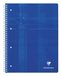 Clairefontaine 8251C Pak met 5 Spiraalschriften Studium - A4+ 22,5x29,7 cm - 160 Uitscheurbare Geperforeerde Pagina's Grote Ruitjes - Wit Papier 90 g - Omslag Gecoat Karton - Willekeurige Kleuren