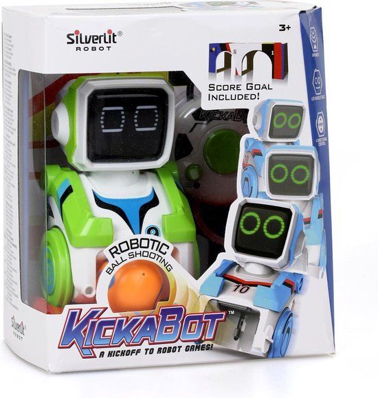 Silverlit Robot KickaBot radiografisch bestuurbaar groen SL54099