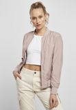 Urban Classics Light Bomber jacket Dames Roze 3XL