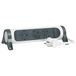 Legrand 694527, 3-voudig stopcontact, 1,5 m kabel, ultrawit/donkergrijs