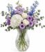 H&S Collection Bloemenvaas Beau - transparant glas - D12 x H20 cm