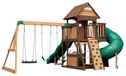 Cèdre Jeu de jardin Maisonnette tour de jeu - 560 x 470 x 300 cm - Pour extérieur et jardin