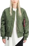 Alpha Industries MA-1 Bomberjack Heren Katoen/Polyester Sage-Green XL