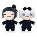 Wiztex Jujutsu Kaisen Gojo et Geto peluche set - Peluche anime pour enfants