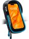 R2B Telefoonhouder Fiets Waterdicht - 360 Graden Rotatie - Zwart/Blauw - Model Den Haag