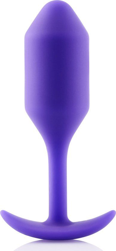 B-Vibe Snug Butt Plug 2 - Paars
