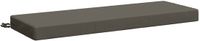 vidaXL Bankkussen SOEST 100% Polyester Grijs 110 x 40 x 8 cm