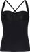 Protest Mixeloise Tankini Dames C-Cup Vaste Vulling Verstelbare Bandjes True Black