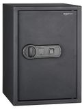 AmazonBasics Elektronische sleutel biometrische kluis met vingerafdruksluitsysteem, 50 l, zwart