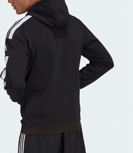 Adidas Squadra 21 Sweat Hoodie Heren Zwart - Wit Maat M - GT6634