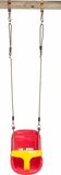 Swingking SwingKing schommelzitje voor baby's rood/geel