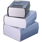 Teko AUS 33.5 Universele behuizing ABS, Aluminium Lichtgrijs 198 x 178 x 108mm