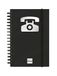 Finocam 8510560 – Index telefoonkabel Phone 10 x 15, zwart