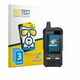 BROTECT Screenprotector 3 Stuks voor Uniwa F80S Beschermglas transparant
