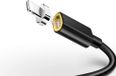 Mcdodo Câble magnétique, câble de chargement USB iOS 2,4 A avec connecteur magnétique, transfert de données rapide, compatible avec iPhone 11 Pro Max, Xr, Xs Max, iPhone Xs
