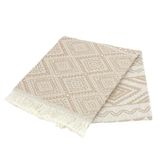 Alexandra House Living Deken Tunez, beige, 225 x 260 cm