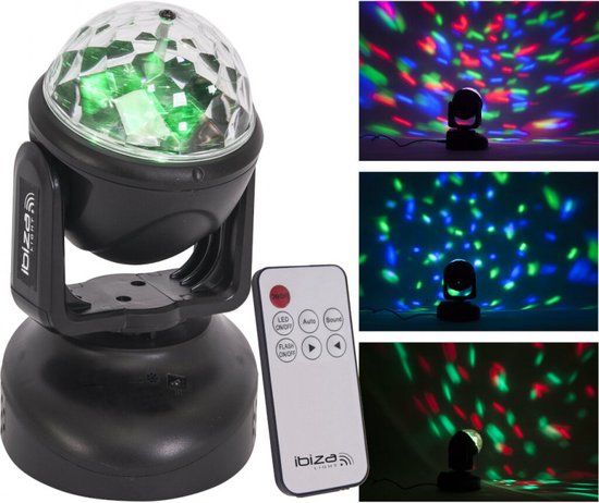 Ibiza Light RGB LED Moving Head met ASTRO Effect