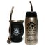 Gaucho Cebar Outdoor Set | Yerbomos thermoskan voor Yerba Mate Tee 580 ml, een draagbaar accessoire voor Yerba Mate zwart | Mate-thee roestvrij stalen beker met rietje Bombilla |