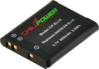 ChiliPower EN-EL19 accu voor Nikon - 800mAh