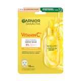 Garnier SkinActive Moisture Bomb Hydrating and Brightening Vitamin C Sheet Mask Set of 5