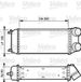 Valeo Intercooler, Inlaatluchtkoeler 818822