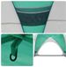 vidaXL Partytent waterdicht zeegroen