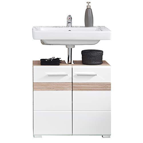 Trendteam Smart Living Trendteam Smart Wastafelmeubel, Hooglans Wit, 60 ...