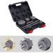 Lot de 9 couronnes de forage pour béton Ø 30/40/68/80/100 mm scie cloche et adaptateur SDS-plus tige DHL avec mallette pour maçonnerie, brique, béton, pierre de ciment