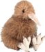 Wild Republic kiwi vogel knuffel - Pluche - 30 cm - bruin