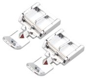 Ritsvoet, clip-on, 2 stuks, universel, pour machines à coudre domestiques