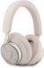 Guess Bluetooth Koptelefoon - ENC - PU Leather met opberdoos - 4G Triangle Logo - Roze