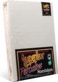Superieur Hoeslaken - 80x200 cm - Crème - 100% katoen