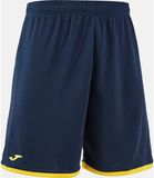 Joma Phoenix III Basketbalshort Heren - Marine / Geel | Maat: M