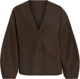 Vila Jas Vijuice Loose L/s Jacket - Noos 14101198 Coffee Bean Dames Maat - 38