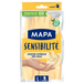 MAPA Spontex zacht & zijde, 1 paar maat L - huishoudhandschoenen, comfortabel, binnenkant met zijde - (3x1 paar)