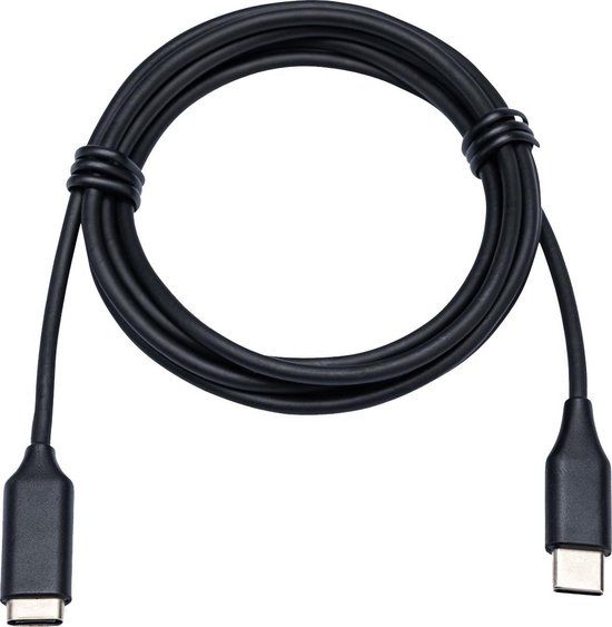 Jabra LINK Extension cord USB-C-USB-C 1.2 m - Black