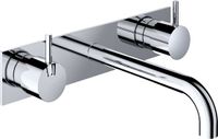 Hotbath Cobber - Wastafelmengkraan - Zonder Waste - Laag - Chroom - Inbouw