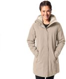 Vaude Skomer Wool II Parka Vrouwen Beige 40