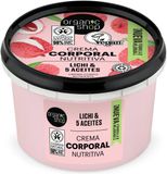 Organic Shop Crème pour le corps Litchi Rose 250 ml