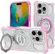 Techsuit - Carbon Shield PRO - iPhone 16 Pro Max - Pink Transparent