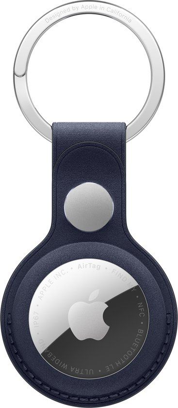 Apple AirTag FineWoven Key Ring - Navy