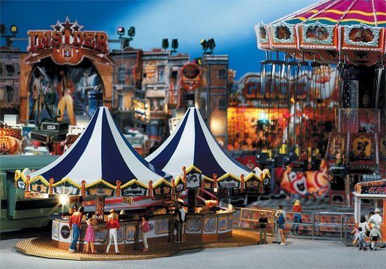 Faller Drankenstand Carrousel Bar - H0 Scale Model Building Kit
