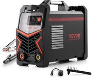 VEVOR MMA-Lasser, 205a 2-In-1 MMA Lift Tig-Staaflasapparaat, Draagbare Igbt-Inverterlasmachine met Digitaal Display, Hot Start Arc Force Anti-Aanbaklaag (Liftbrander Niet Inbegrepen)